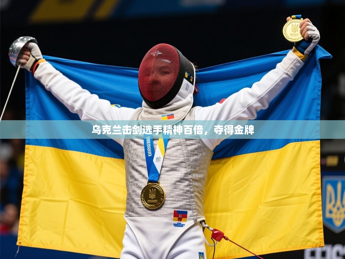 2025极速体育乌克兰击剑选手精神百倍,夺得金牌 第1张