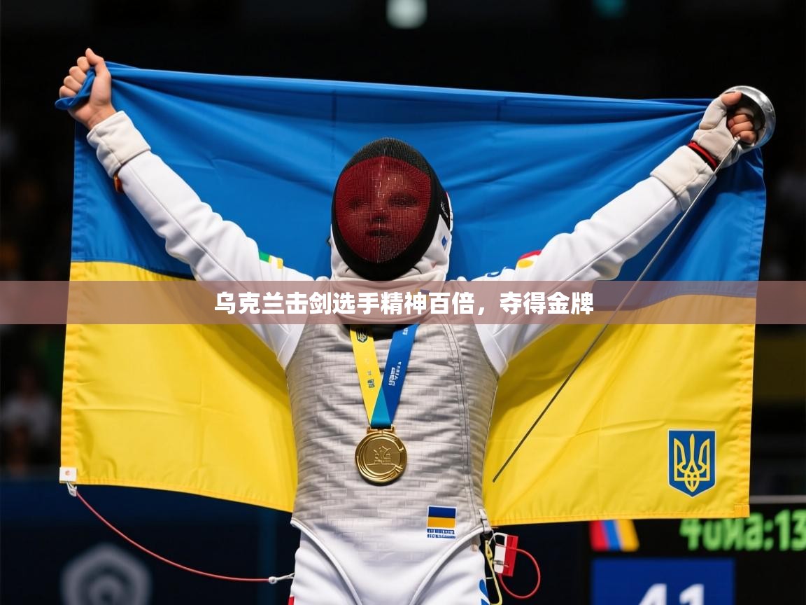 2025极速体育乌克兰击剑选手精神百倍,夺得金牌 第2张