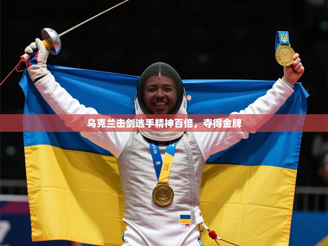 2025极速体育乌克兰击剑选手精神百倍,夺得金牌 第4张